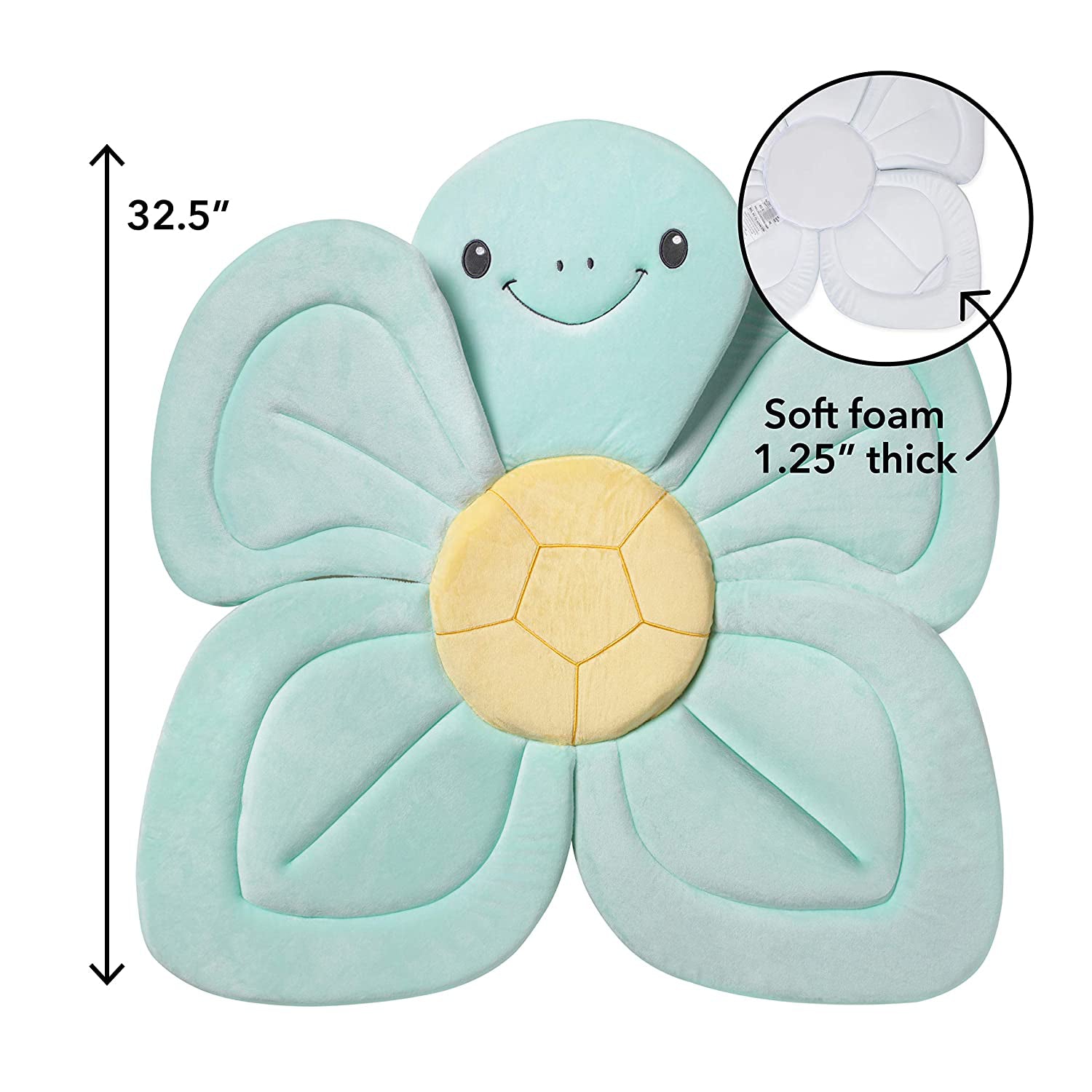Bathing Turtle Baby Spa Bather - Nuby US