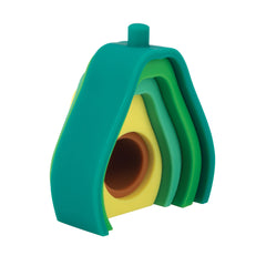 Silicone Stacking Avocado Toy - Nuby US