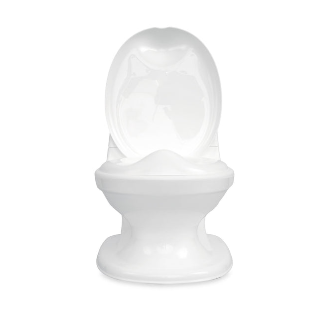 My Real Potty Training Toilet with Life-Like Flush Button & Sound - White - Nuby US
