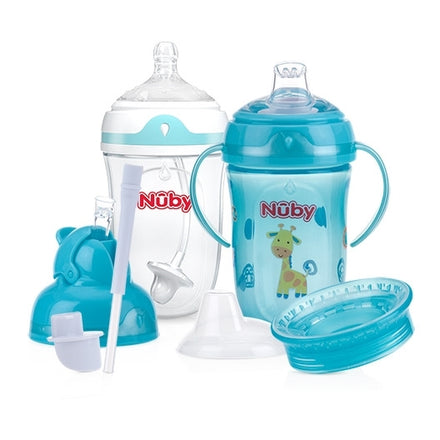 6-Stage Comfort 360° PLUS+™ Bottle to Cup Kit - Nuby US