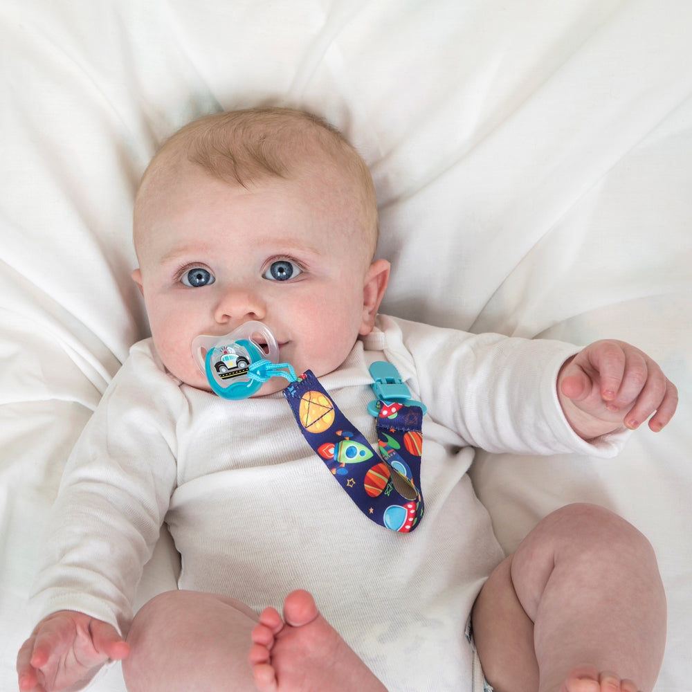 Cloth Pacifier Clip Nuby