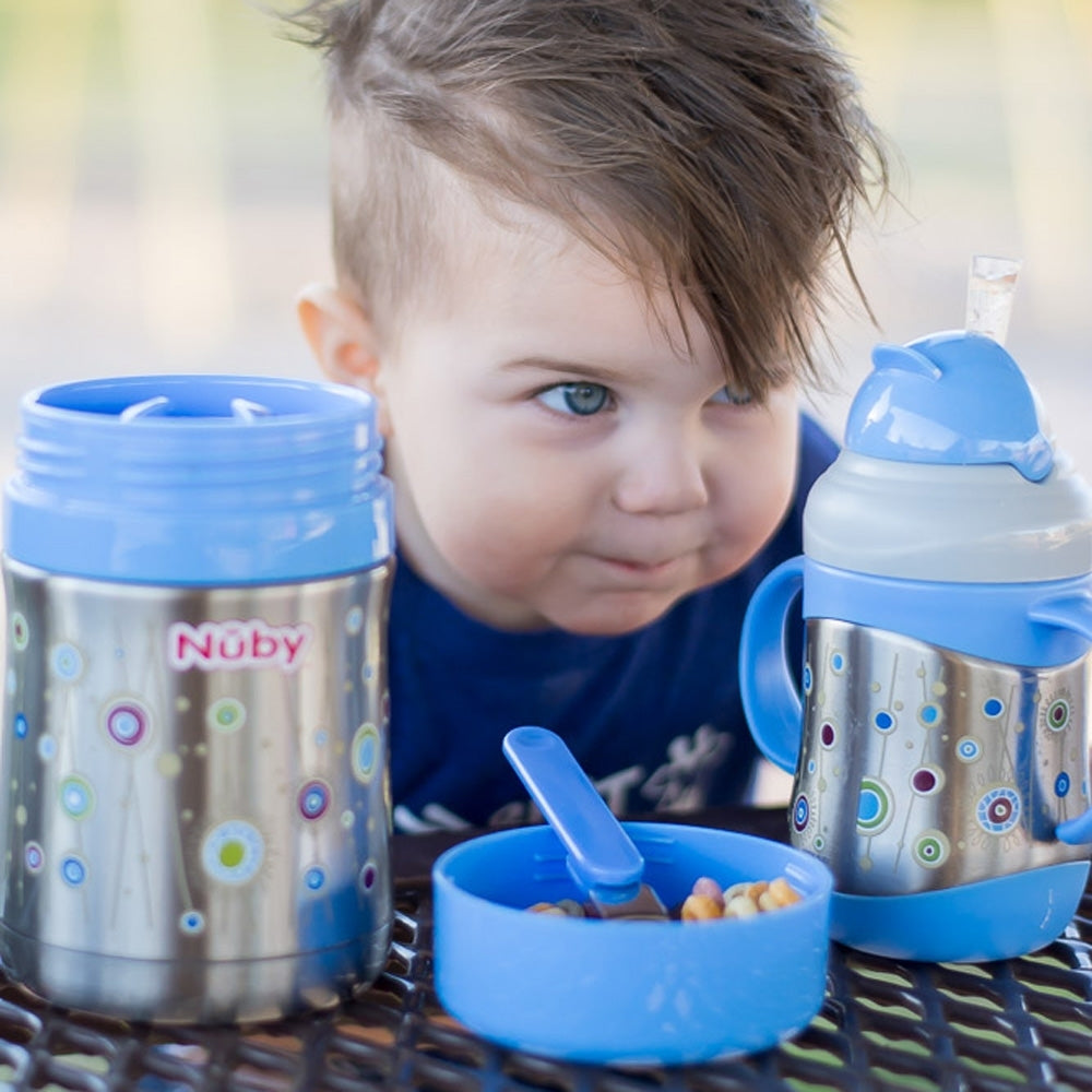 Insulated Stainless Steel Thermos - Nuby US