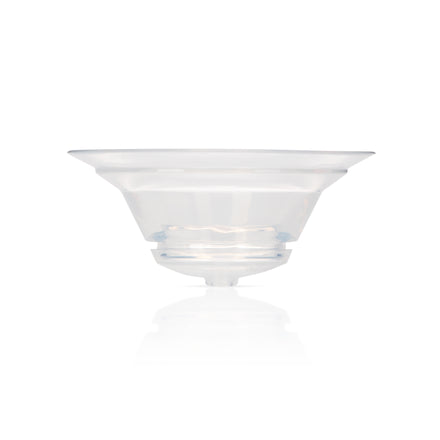 The Nuby 360 Wonder Cup Replacement Rim Insert (2 Pack) features soft silicone rims for a leak-resistant seal. Shown on a white background with a faint reflection.