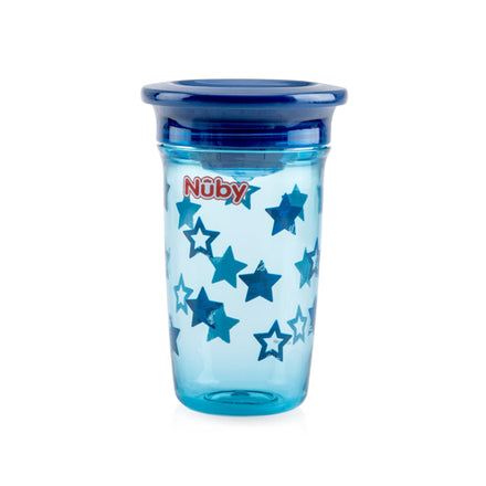 2 Nuby Sippy Cups with Handles: Wonder Cup No Spill Sippy Cups For Toddlers  Boys, Spill Proof Sippy Cups For Toddlers Girls with 360 Sippy Cup Lids 