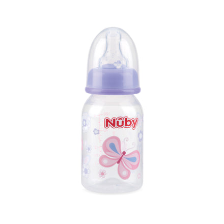 Non-Drip Standard Neck Bottle 4oz/120ml - Nuby US