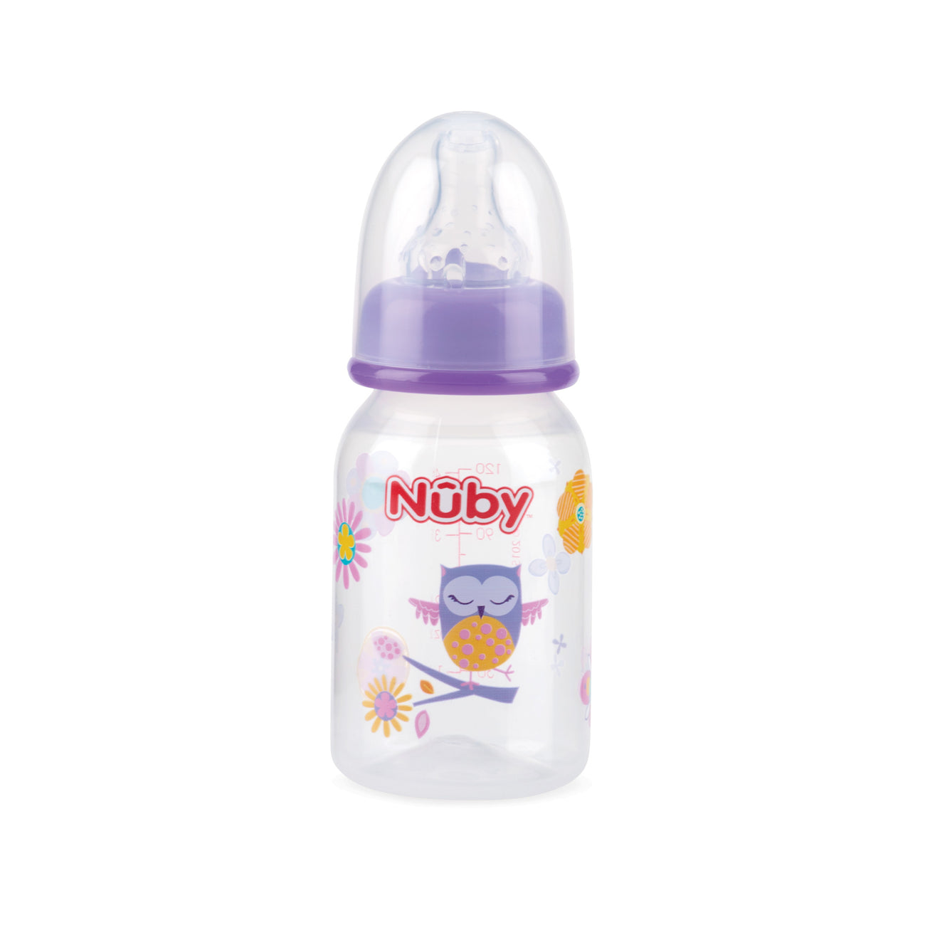 Non-Drip Standard Neck Bottle 4oz/120ml - Nuby US