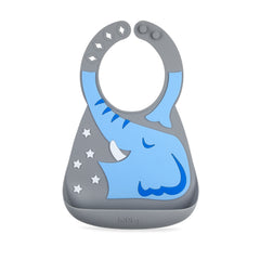 On-the-Go 3D Silicone Feeding Bib - Nuby US