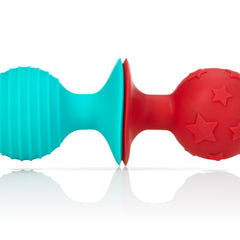 Silly Suction Toy w/ Rattle Ball - 2 pack - Nuby US