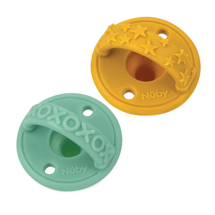 0+ m Pacifier - Sili Soother - 2 pack - Nuby US