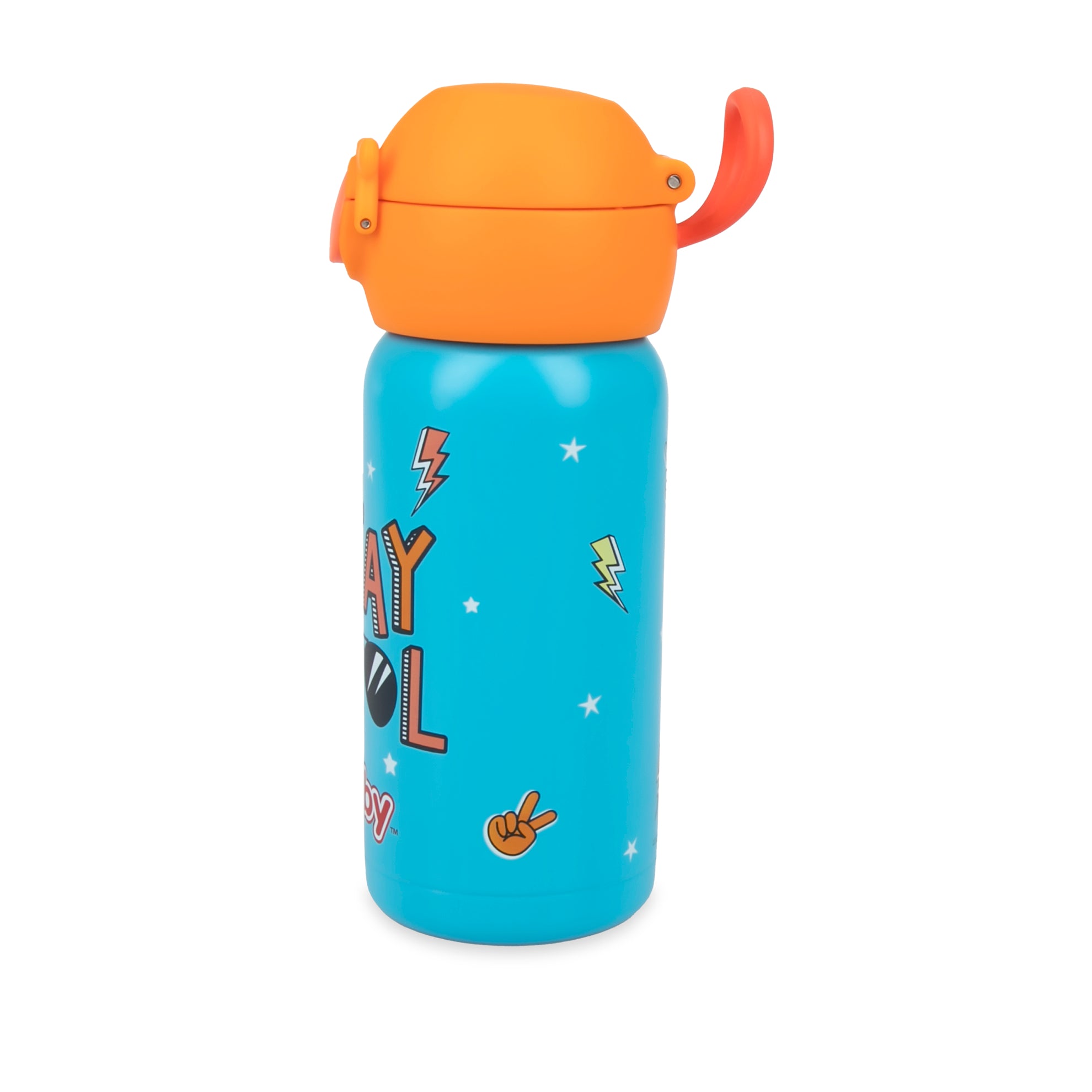 Stainless Steel Canteen Simple, Modern Water Bottle for Kids Nuby