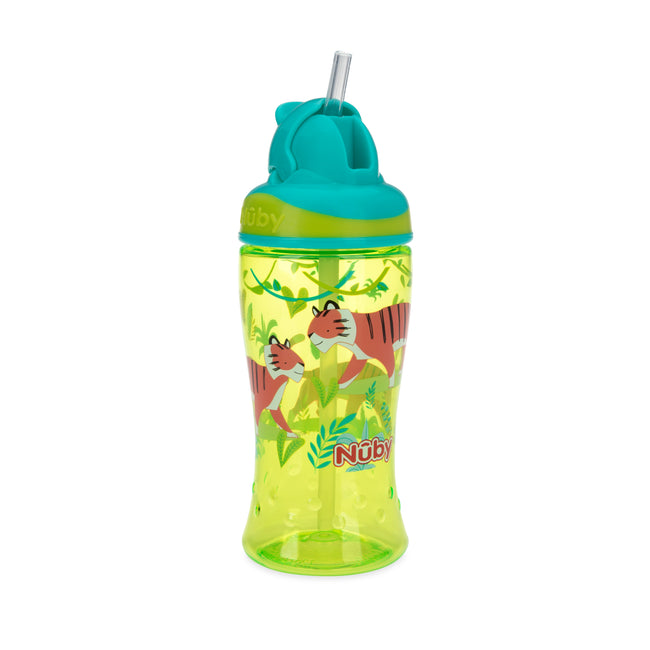 Thirsty Kids FREE STYLE Hard Straw Water Bottle | Kids Bottle with Straw