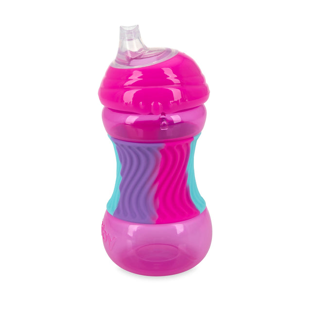 Sili Bands Soft Spout Cup - Pink - Nuby US