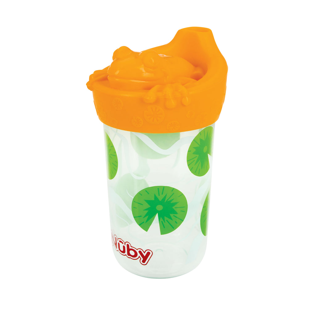 Nuby Baby Boys' Sili Bands No-Spill Spout Cup