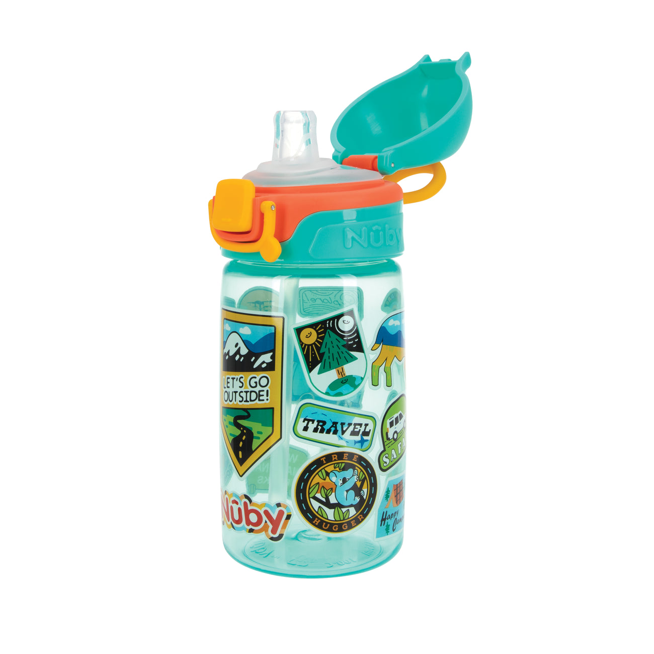 Thirsty Kids BOLT Travel Stickers Water Bottle - Nuby US