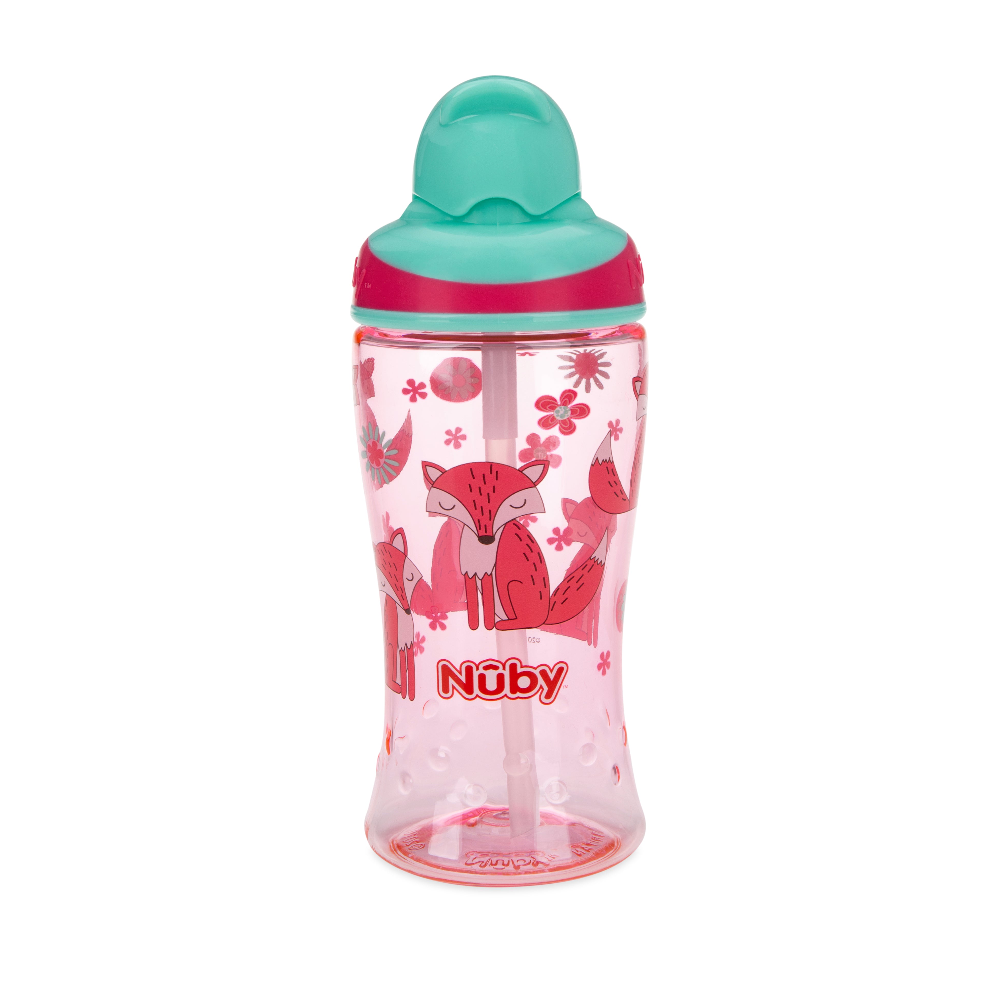 Thirsty Kids BOOST Flex Straw Water Bottle Children's Water Bottle Nuby