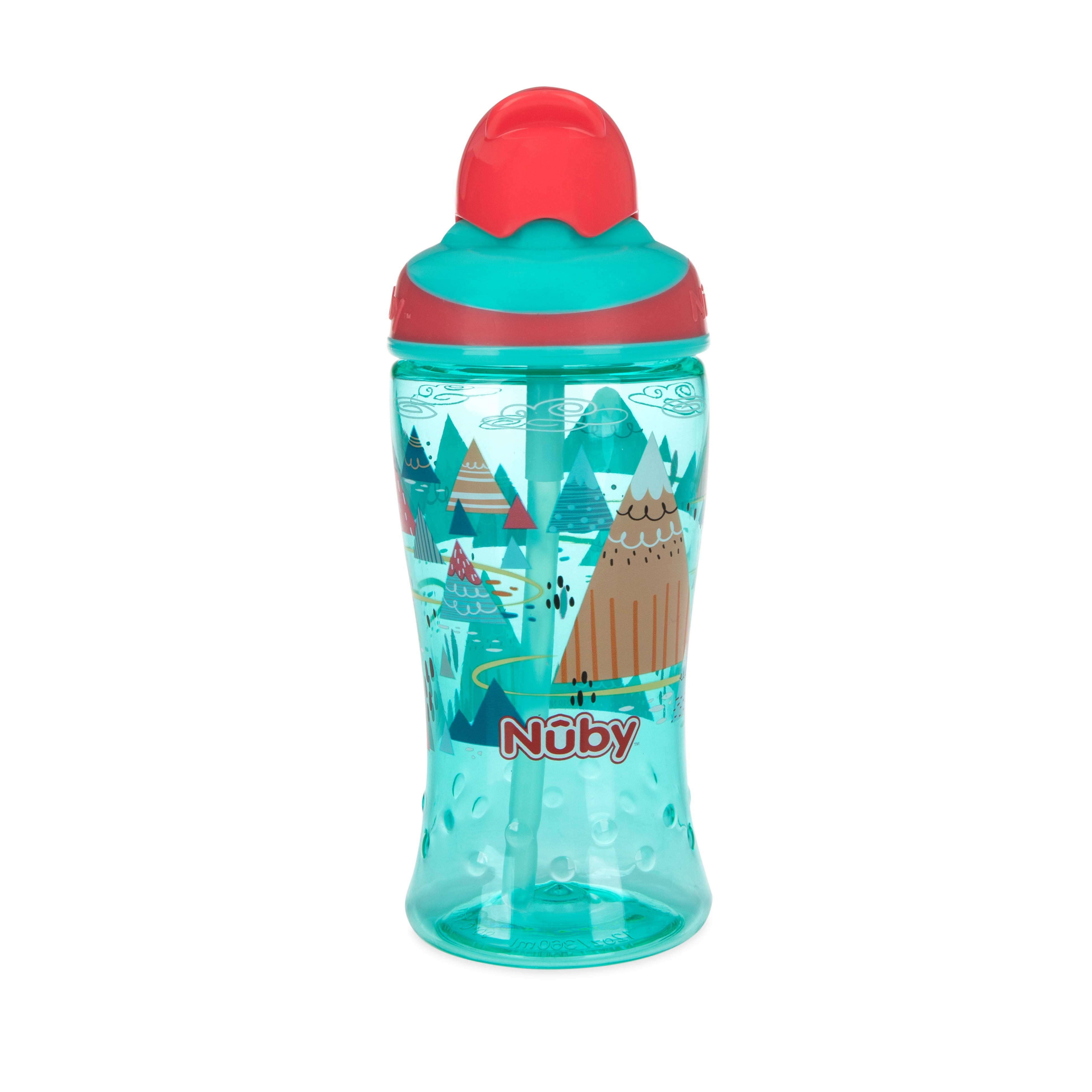 Thirsty Kids BOOST Flex Straw Water Bottle Children's Water Bottle Nuby