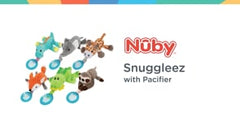 Snuggleez Pacifier and Clip Combo Set
