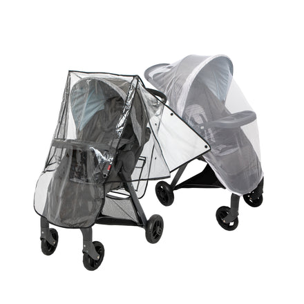 Tandem Stroller Weather Shield – Nuby