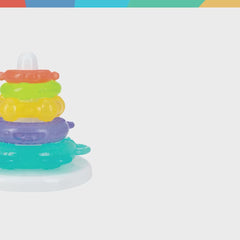 IcyBite Ocean Rings Teething and Stacking Toy