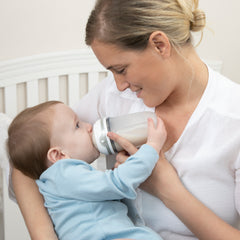 Comfort 360° PLUS+ Soft Squeezable Silicone Anti-Reflux & Anti-Colic 8oz Bottle - 2 pack - Nuby US