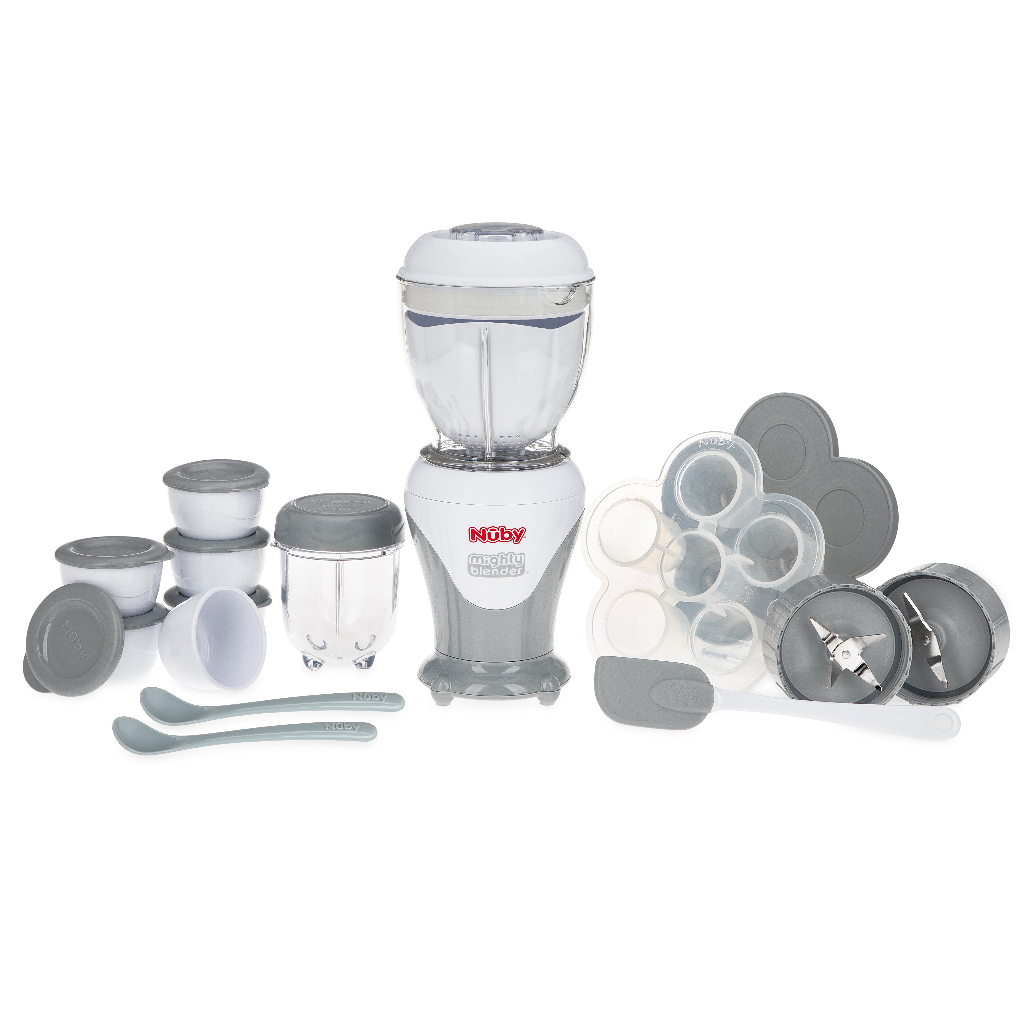 Mighty Blender 22 Piece Baby Food System Nuby
