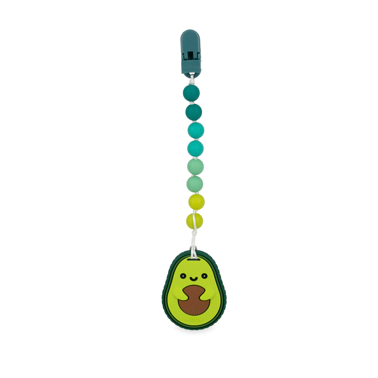 Silicone Teether with Pacifier Clip - Nuby US