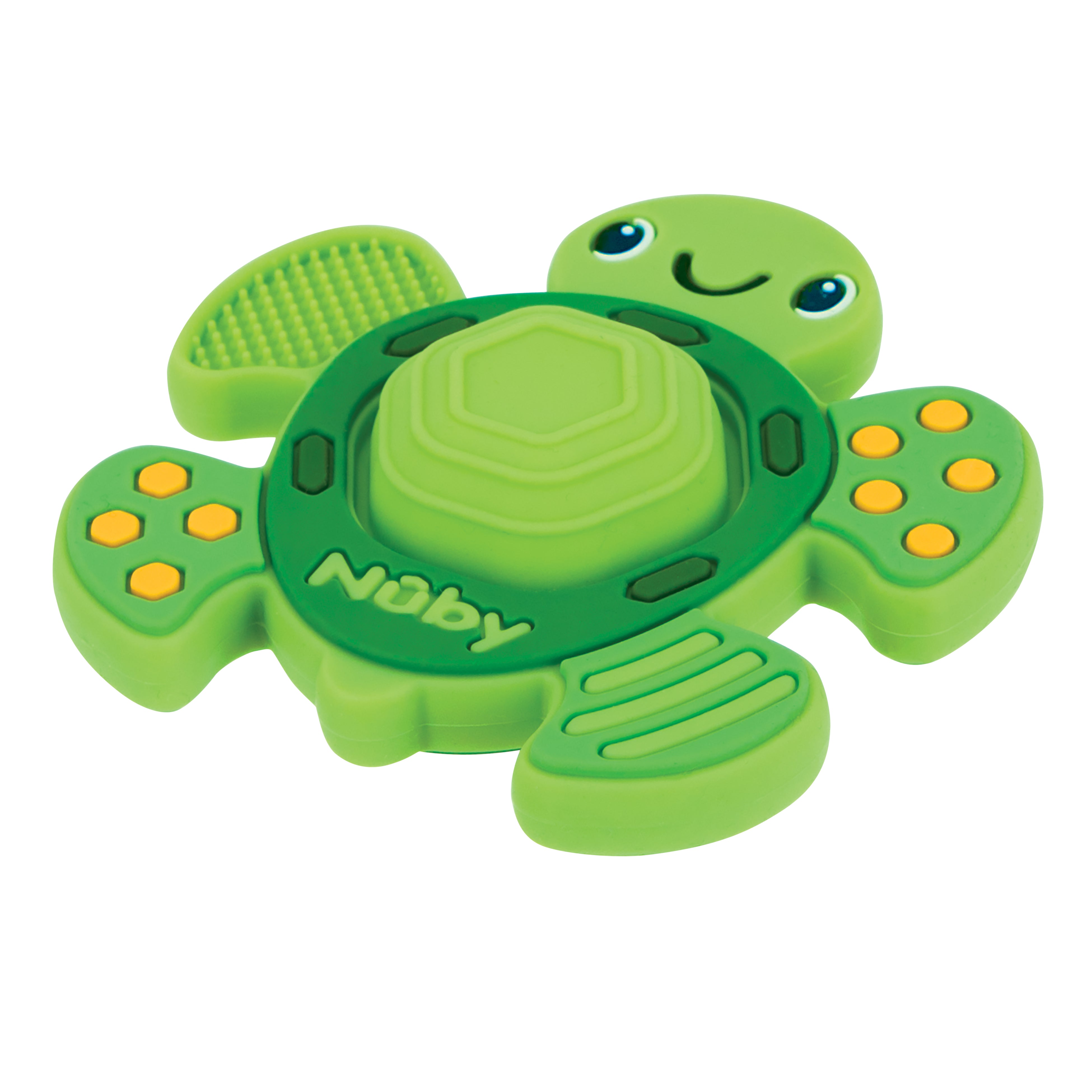 Teethe N' Pop Sensory Play Teether - Turtle - Nuby US