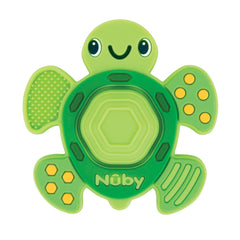 Teethe N' Pop Sensory Play Teether - Turtle - Nuby US