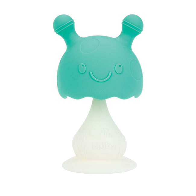 Mushroom Bobble Head Teether Toy1