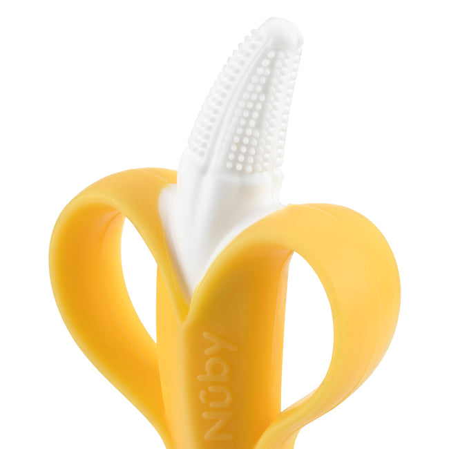 NanaNubs Banana Massaging Toothbrush - Nuby US