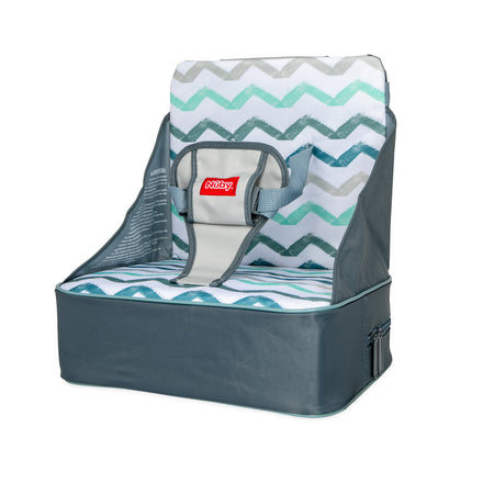 Easy Go High Chair Booster Seat Chevron