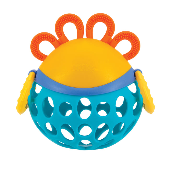 Silly Shaker Animal Rattle Toy - Lion - Nuby US