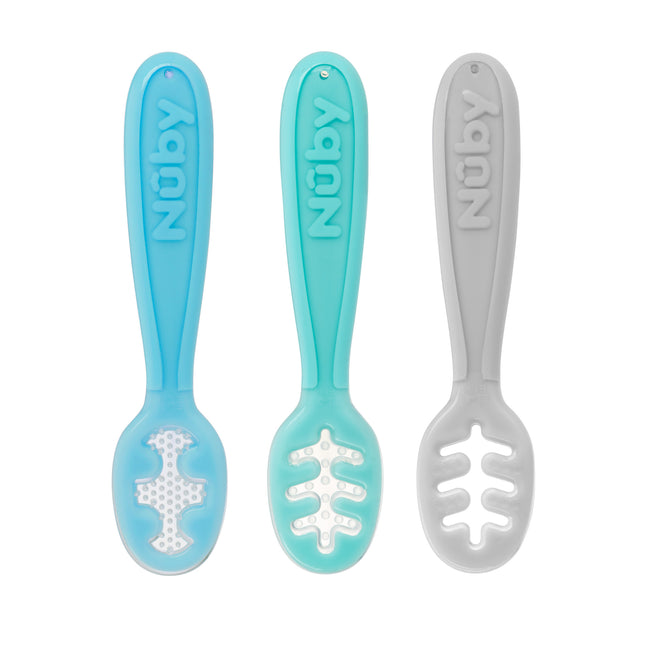 Nuby Soft Silicone Spoon For Baby's First Foods - Shop Dishes & Utensils at  H-E-B