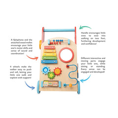 Wooden Baby Walker - Nuby US